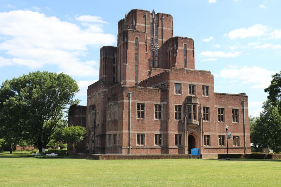 Historic building on Fisk campus