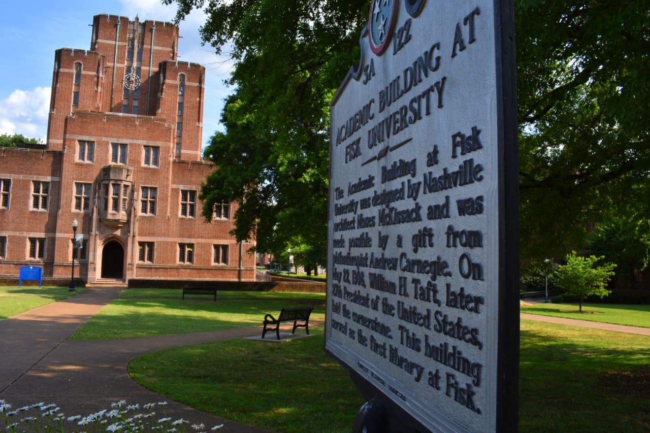 Historic building at Fisk University