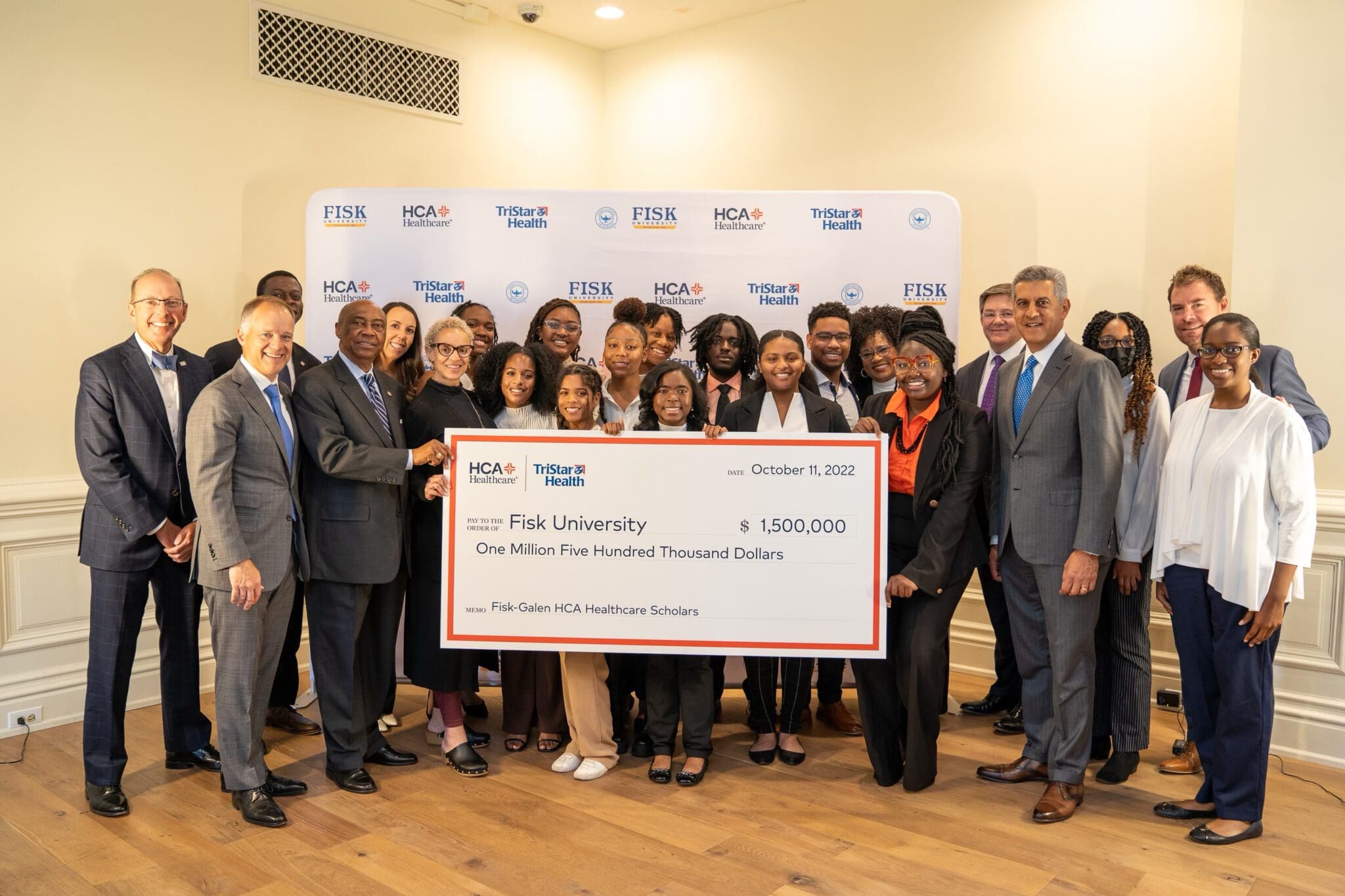 HCA Healthcare announces 1.5 million donation to Fisk University